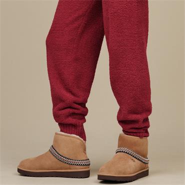 UGG WOMENS CLASSIC MINI CRESCENT - CHESTNUT